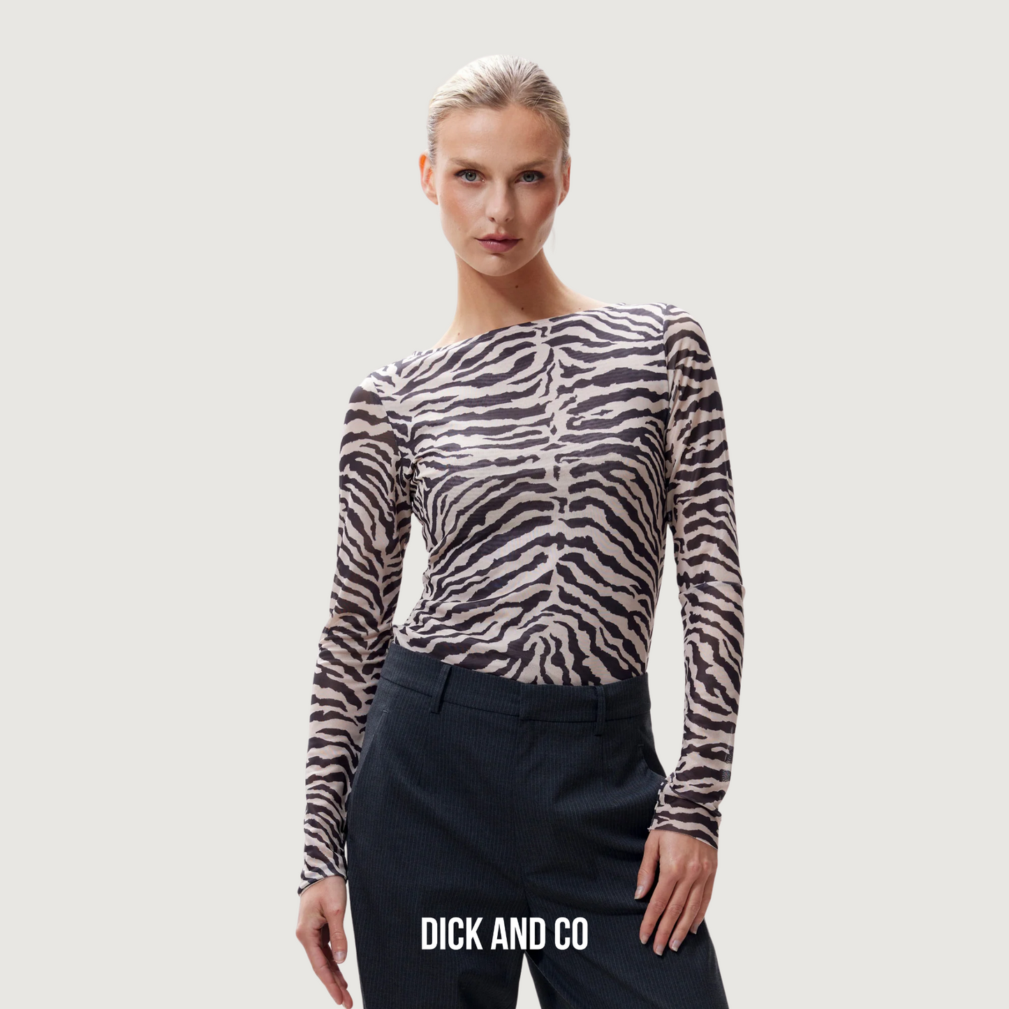 Zebra mesh shirt (2503020408)