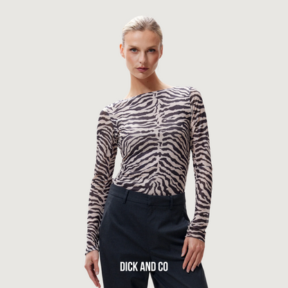 Zebra mesh shirt (2503020408)