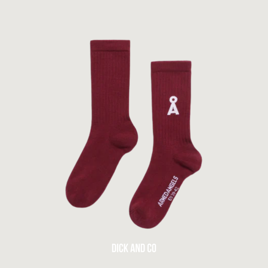 ARMED ANGELS Saamus Bold Sokken accessoires in de kleur rood (velvet red)