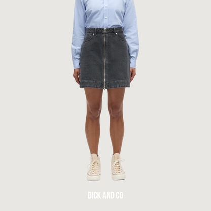 Luke Black Denim Riva Skirt