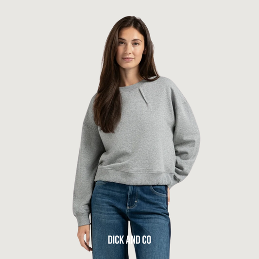Sweater met plooidetails (01-109094-508)