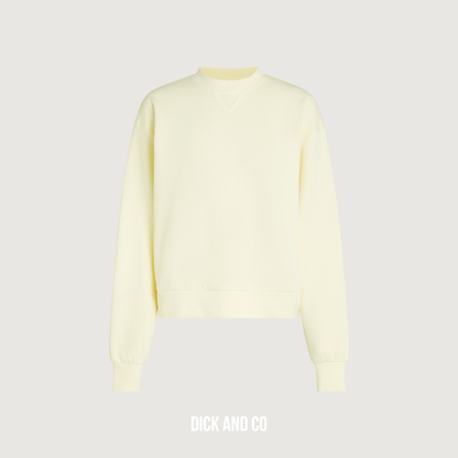 CIRCLE OF TRUST Girls Anne sweater in de kleur geel (pear sorbet)