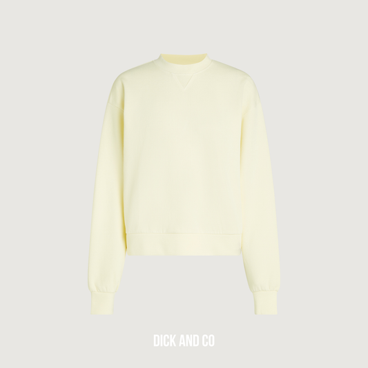 CIRCLE OF TRUST Girls Anne sweater in de kleur geel (pear sorbet)