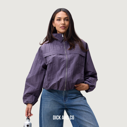 CATWALK JUNKIE Windbreaker jacket jas in de kleur paars (purple haze)