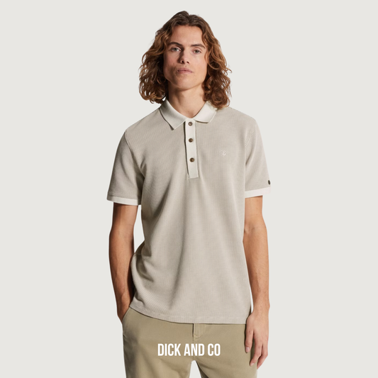 Polo met wafelstructuur