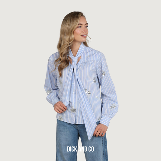 Aliana Blouse Striped