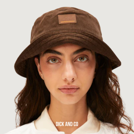 ARMED ANGELS Piñayarn® Blend Bucket Hat W accessoires in de kleur bruin (dried palm)