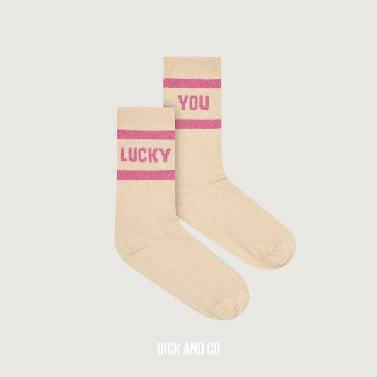 Lucky Sparkle Oyster sokken