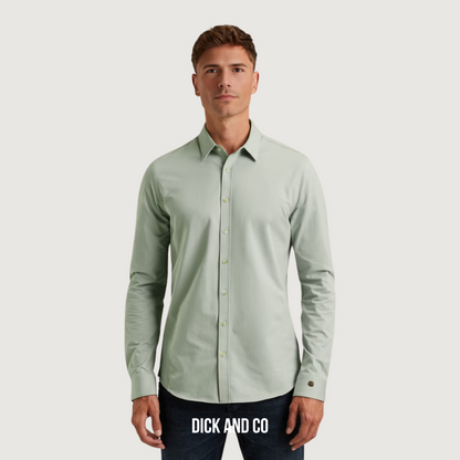 Twill jersey overhemd (Csi2508200)