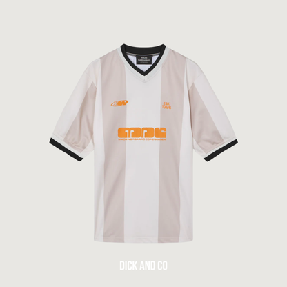 MADS NORGAARD Sport Football Tee t-shirt in de kleur beige (oatmeal)