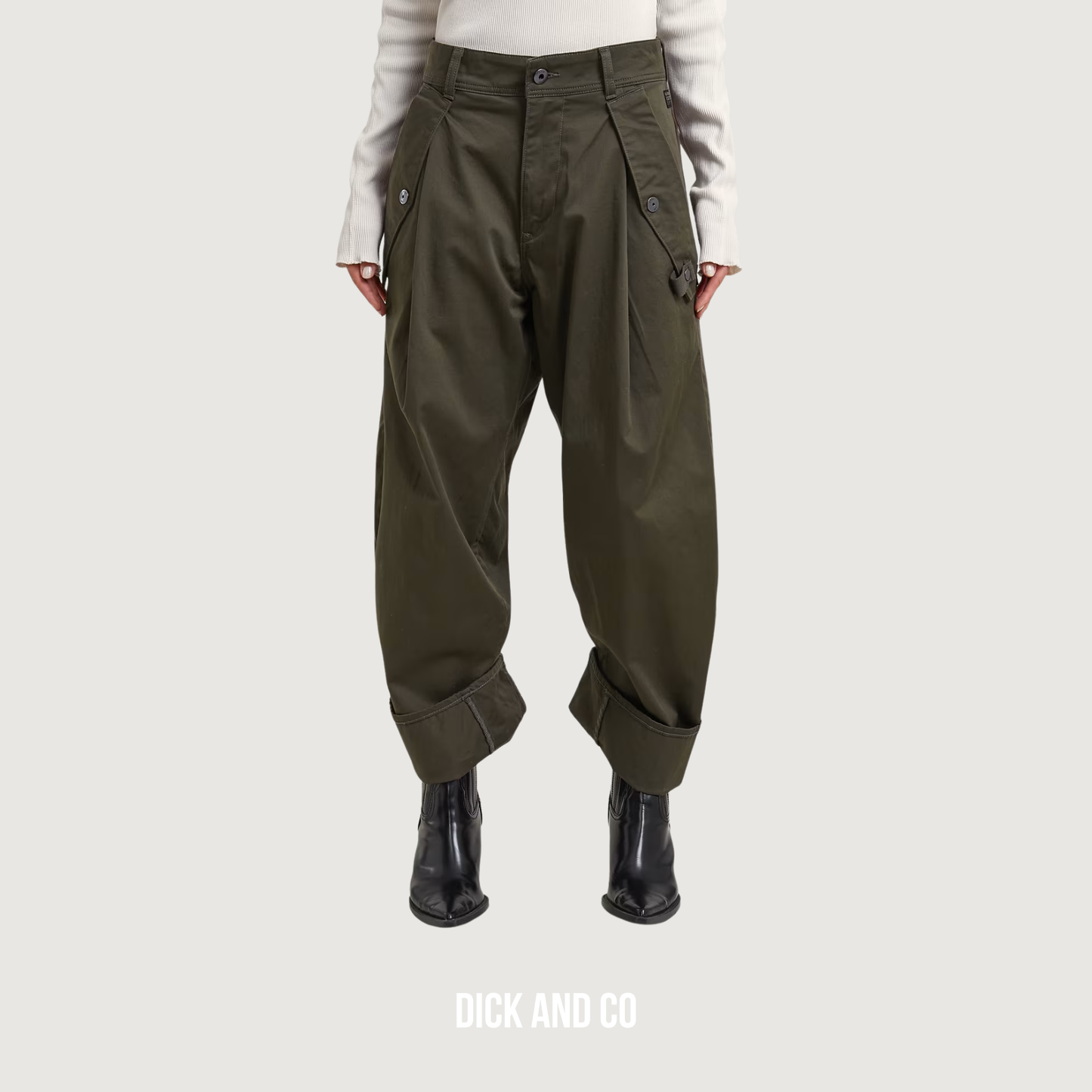 G-STAR Jett 3D Boyfriend Cargobroek in de kleur bruin