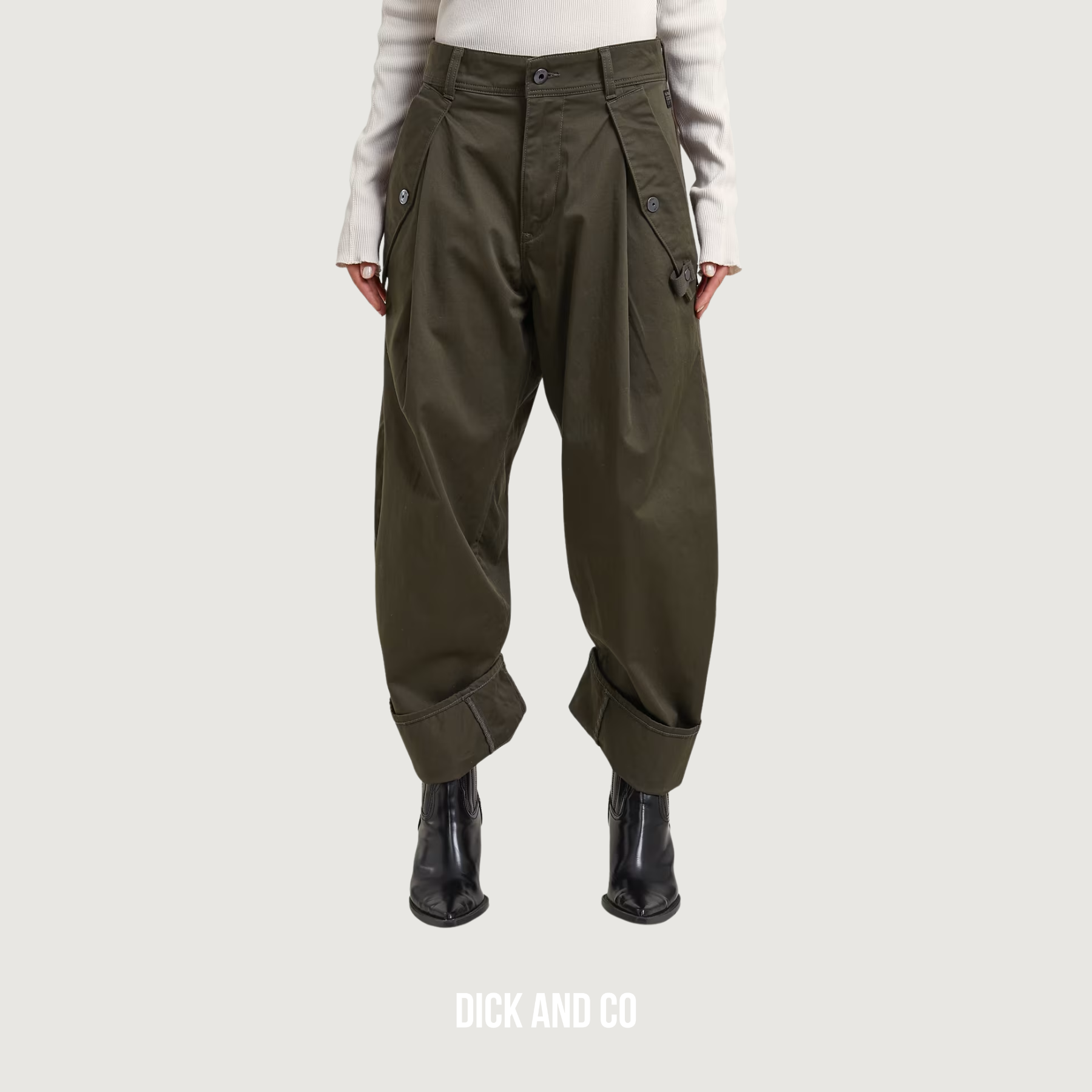 G-STAR Jett 3D Boyfriend Cargobroek in de kleur bruin