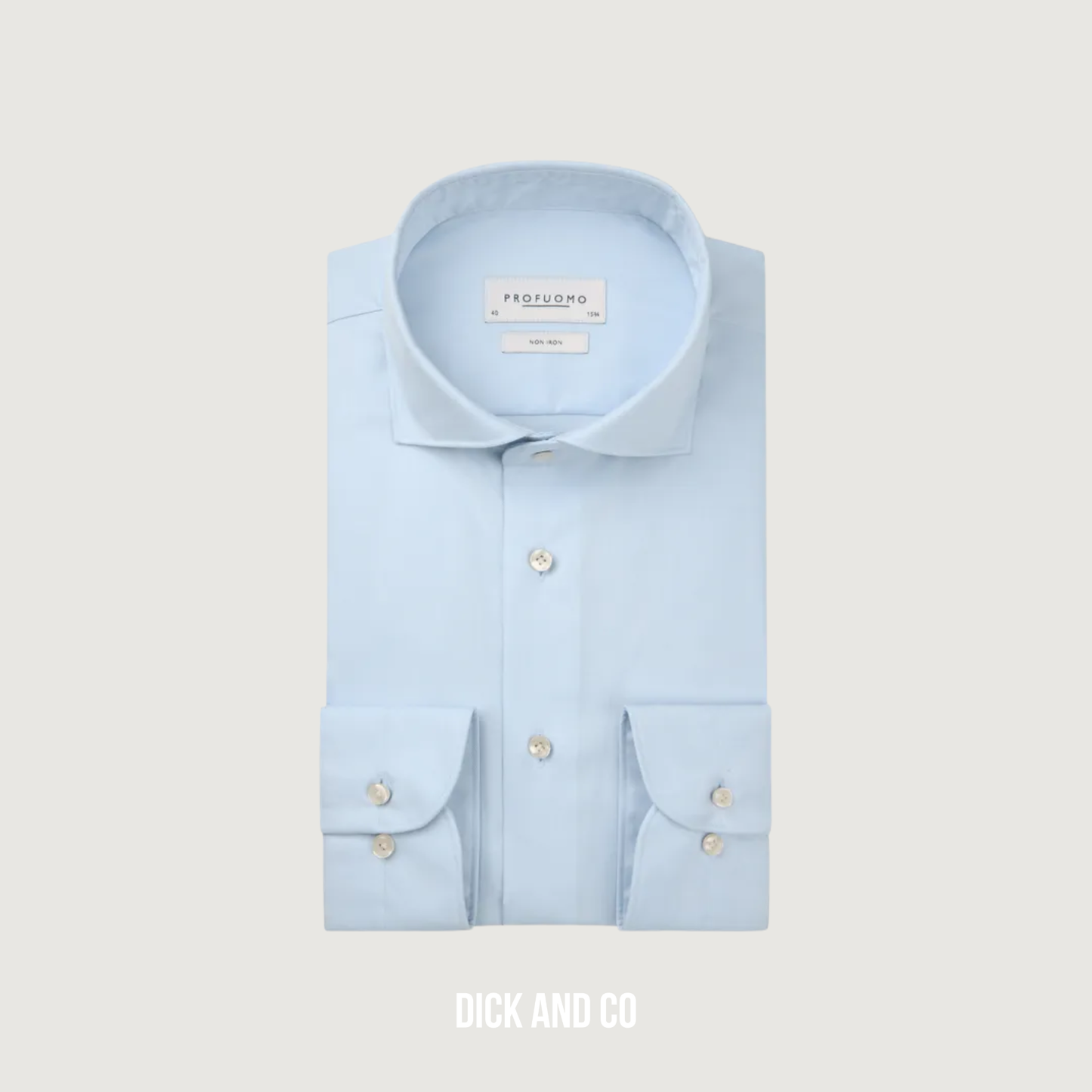 Two ply twill overhemd (Pp2H00010B)