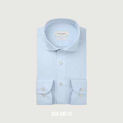 Two ply twill overhemd (Pp2H00010B)