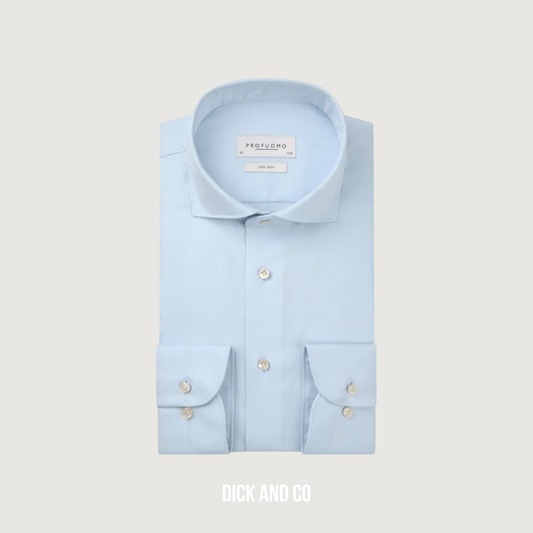 Two ply twill overhemd (Pp2H00010B)