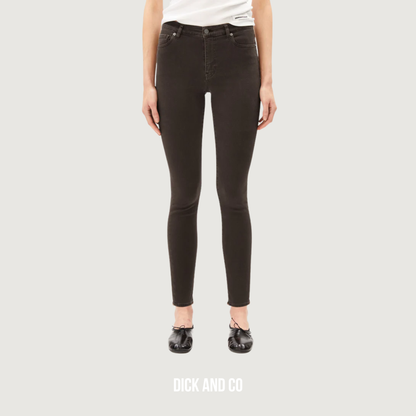ARMED ANGELS Tillaa Mid Waist Skinny jeans in de kleur grijs (claystone)