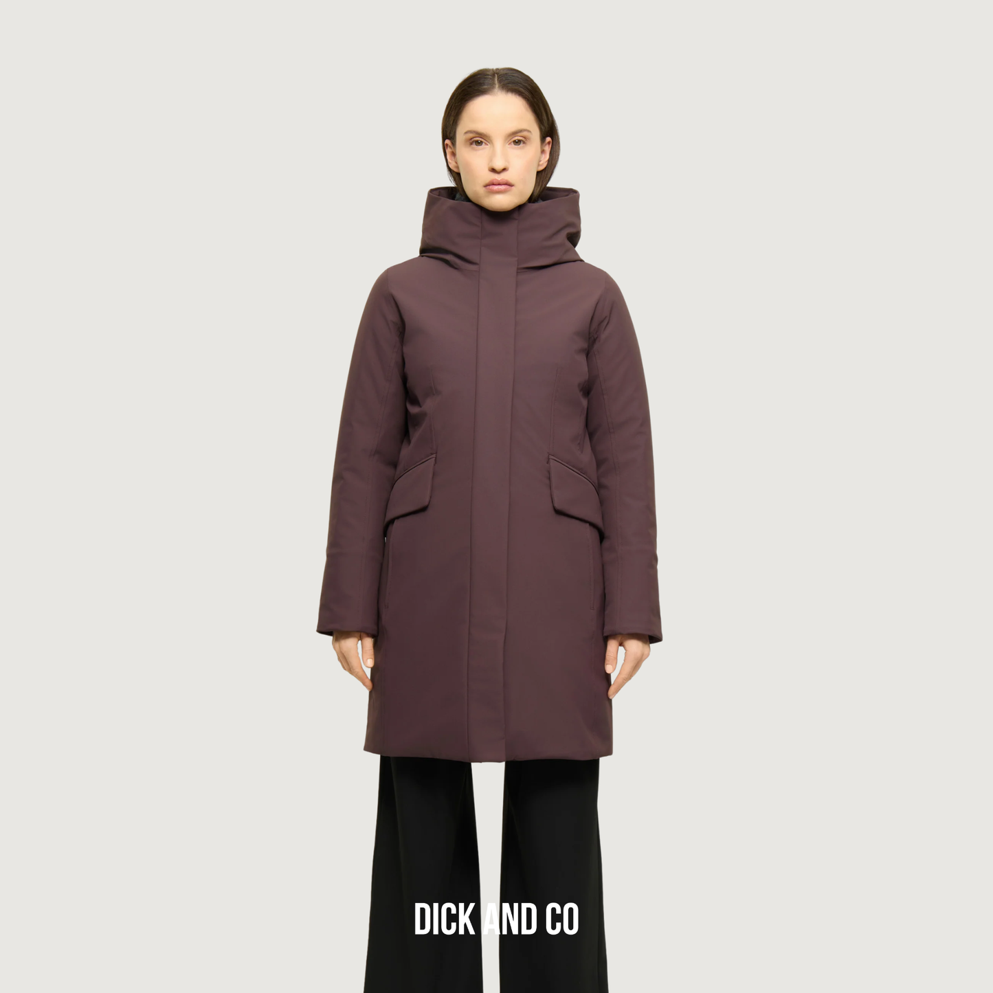 ELVINE Sophie jas in de kleur paars (dark purple)