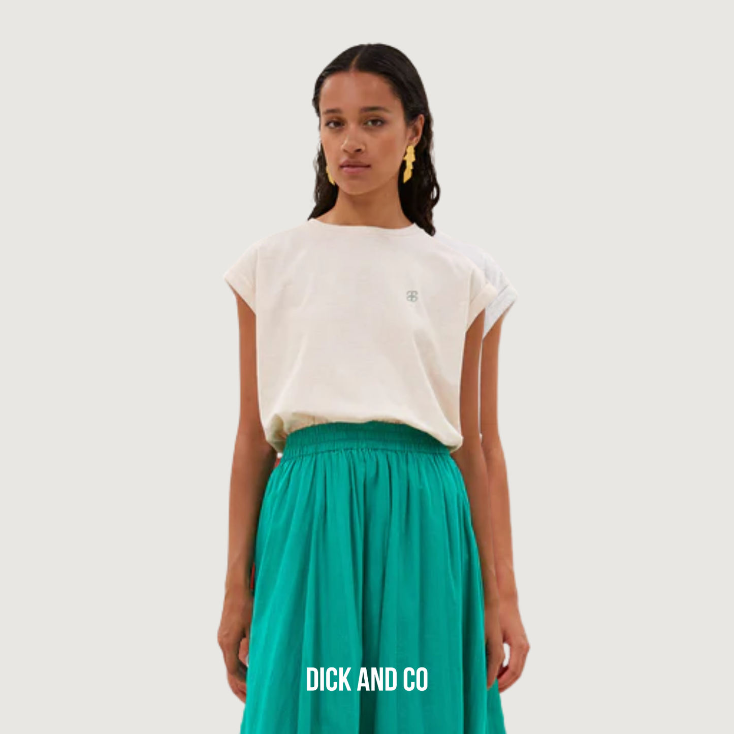 BY-BAR Tobi Lucky Everyday top in de kleur beige (oyster melee)