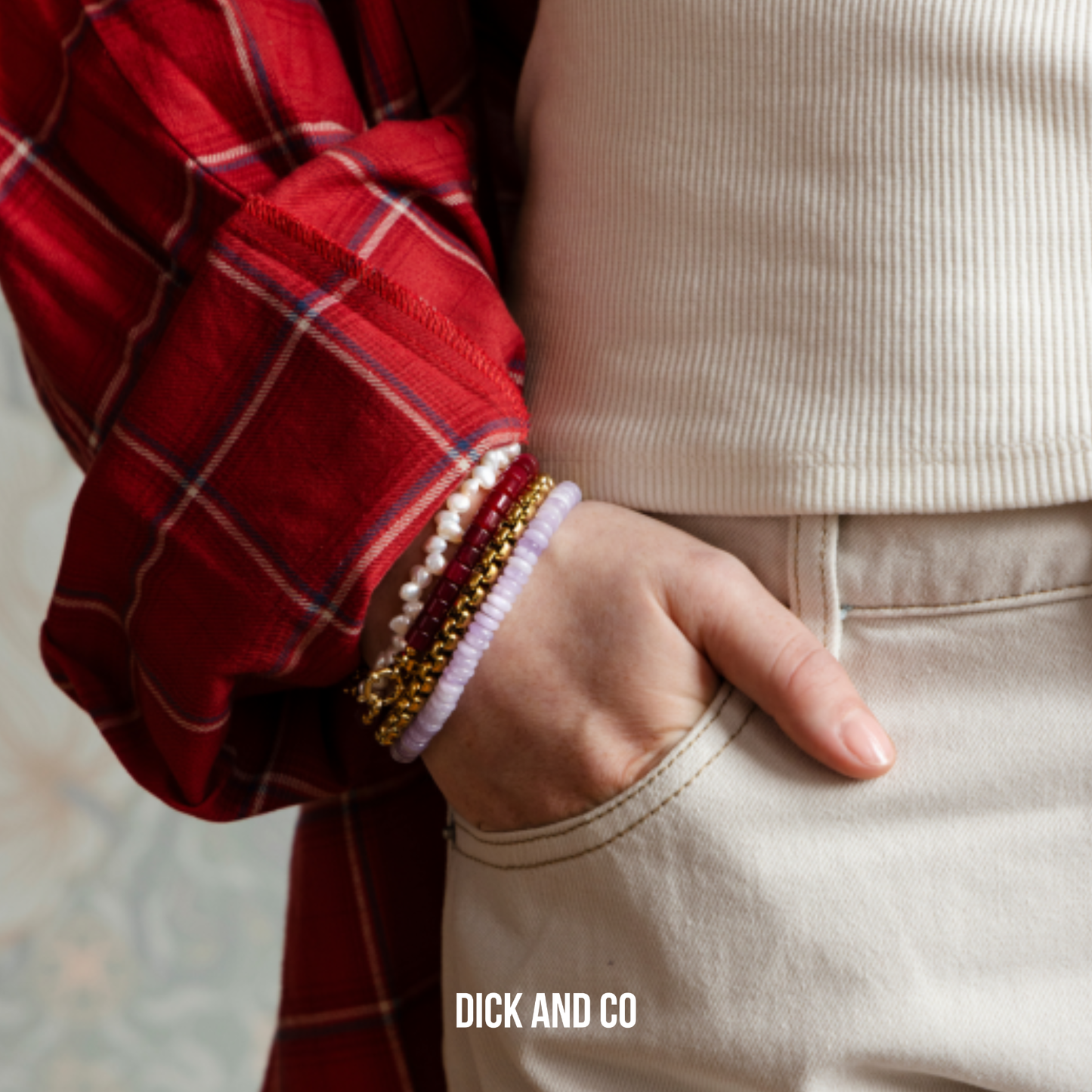 Roger Lavender Bracelet