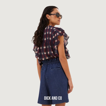 Danee ikat blouse