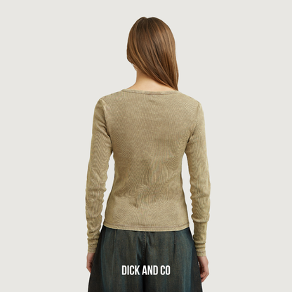 Vintage Slim Henley