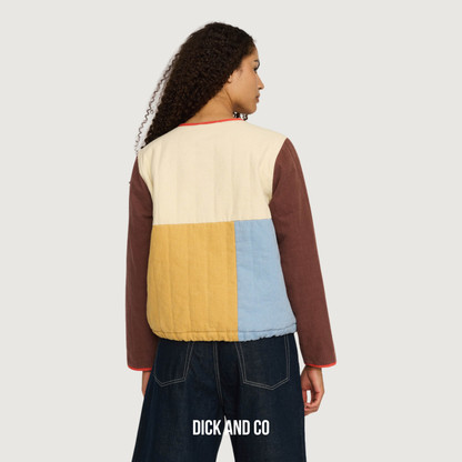 77360 Quilted Block Jacket