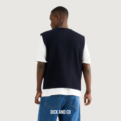 Kian Boiled wool vest