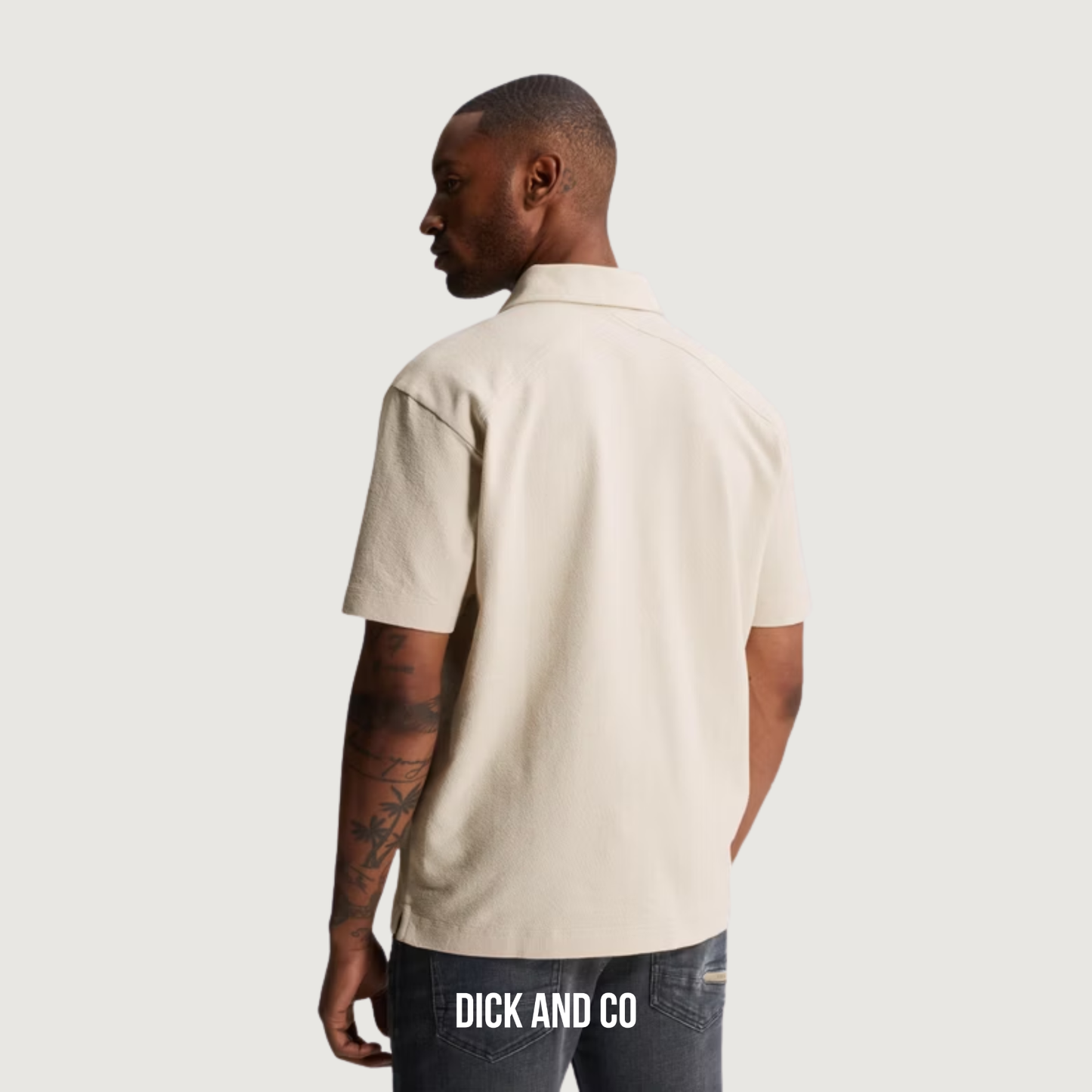 Relaxed fit polo