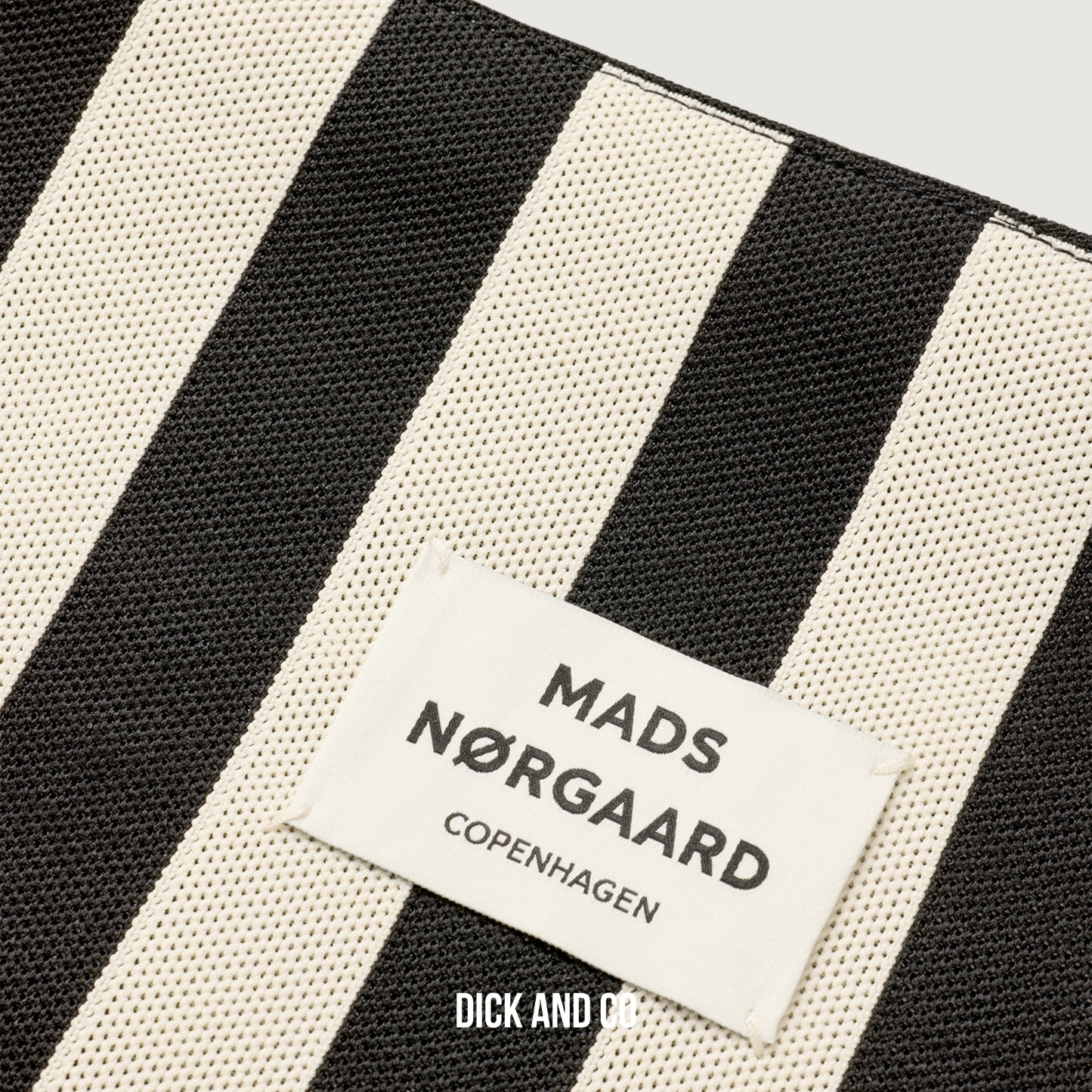 Knit Stripe Tote Bag