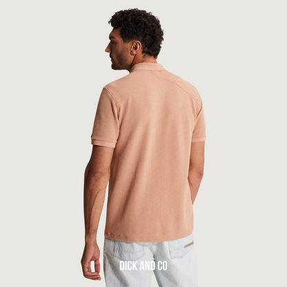 Polo met wafelstructuur