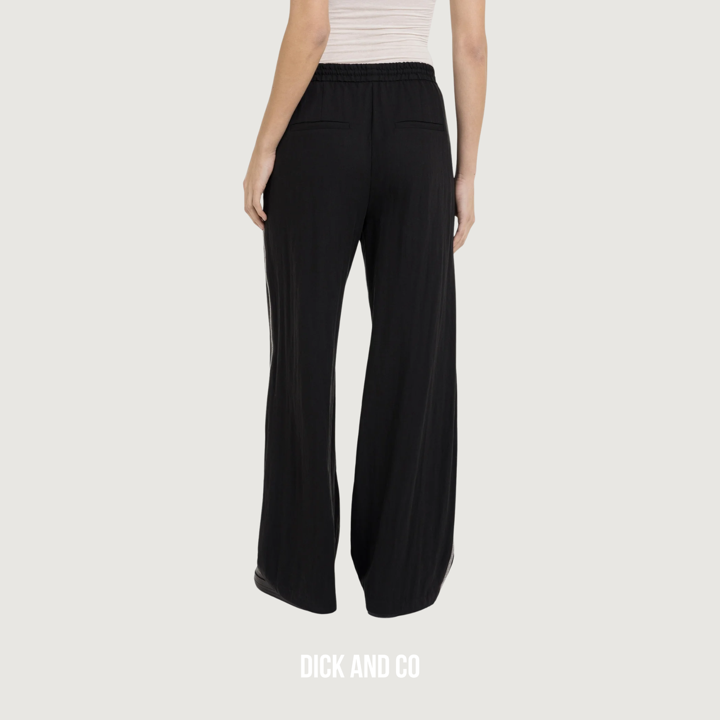 Broek met wijde pijpen