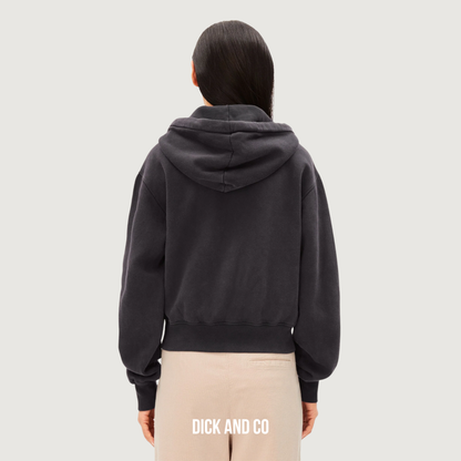 Cropped Zip-Sweatshirt sweater