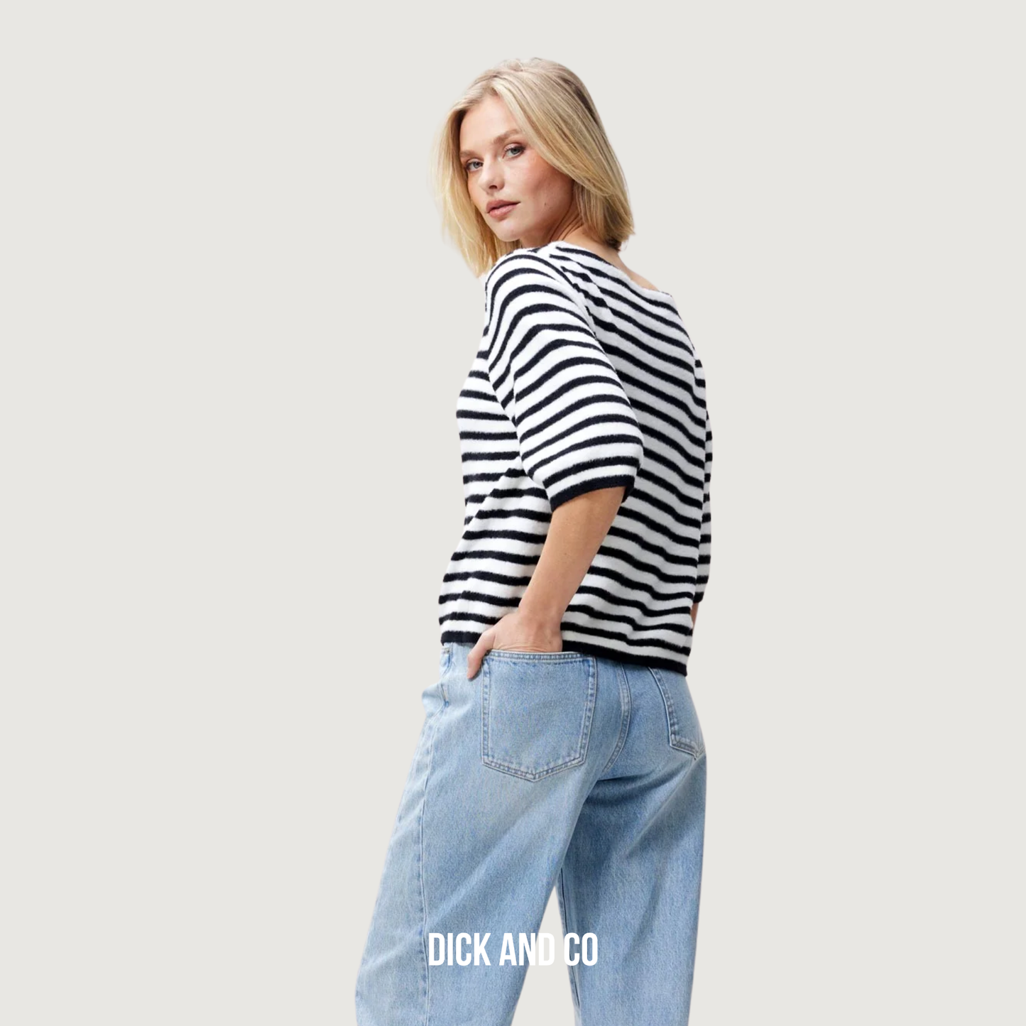 Soft Striped Short Sleeve 2503