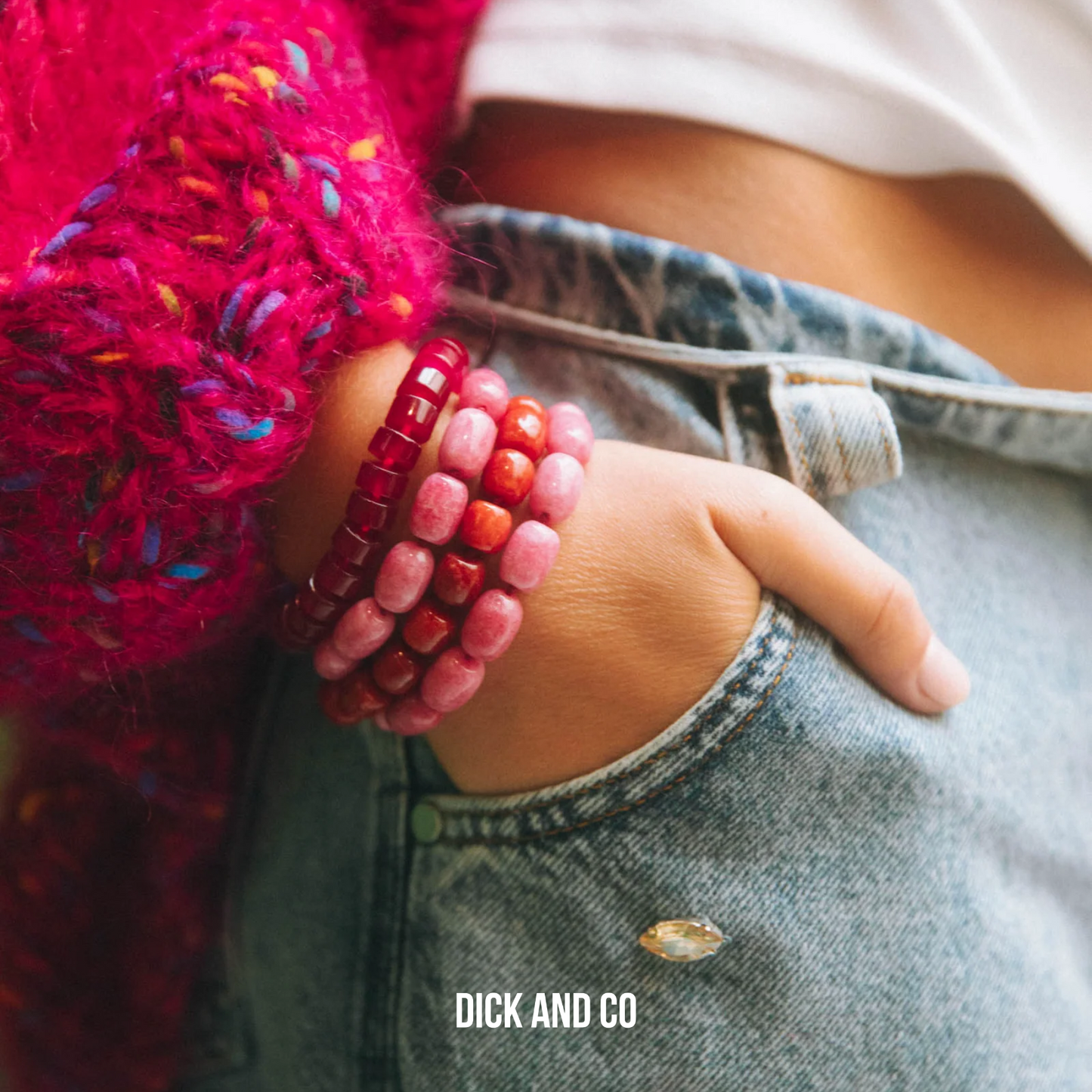 Phil Burgundy armband