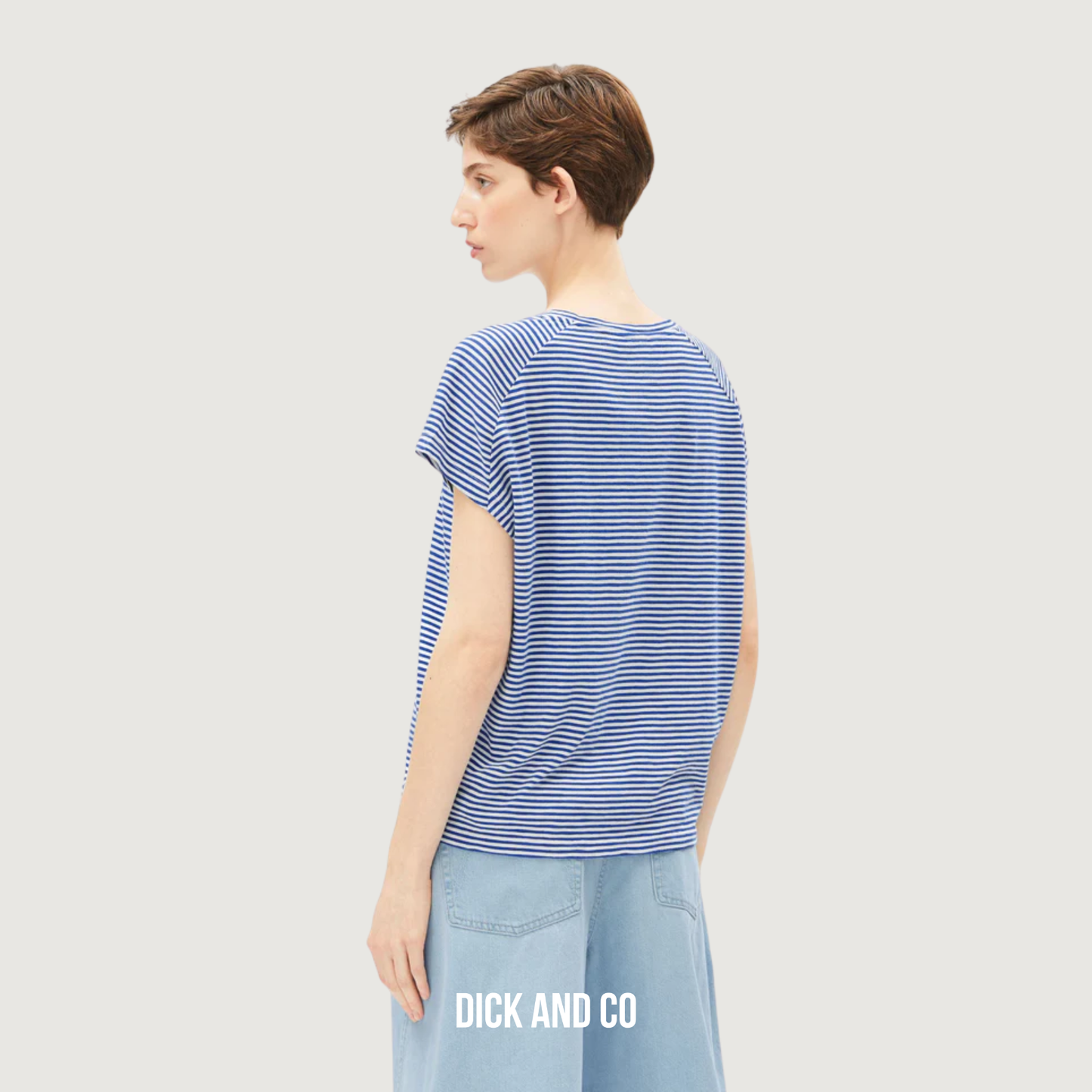Slub Jersey Stripe T-Shirt