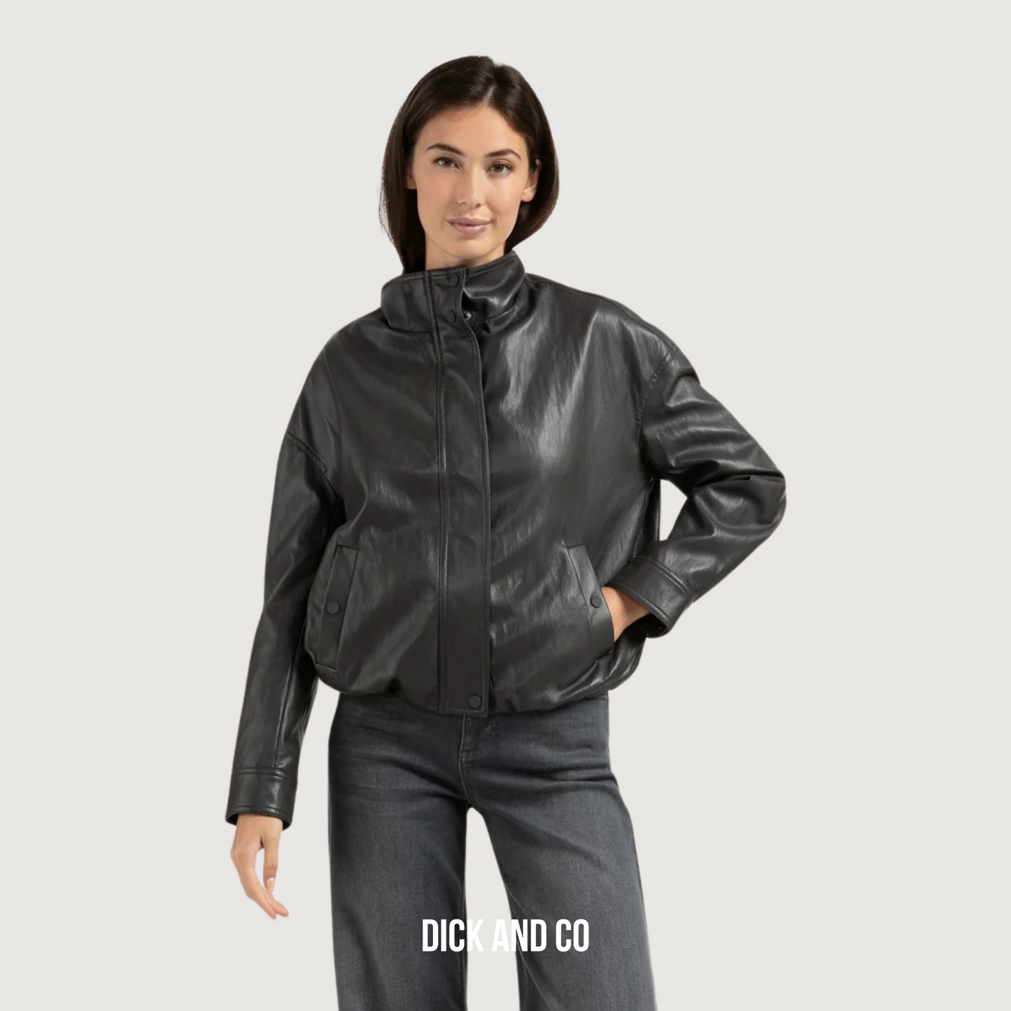 Jas van faux leer (02-009060-509)