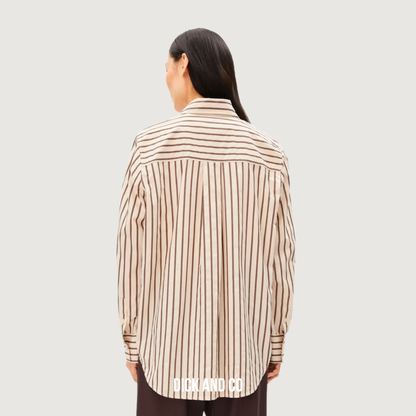 Gestreepte Wijde blouse