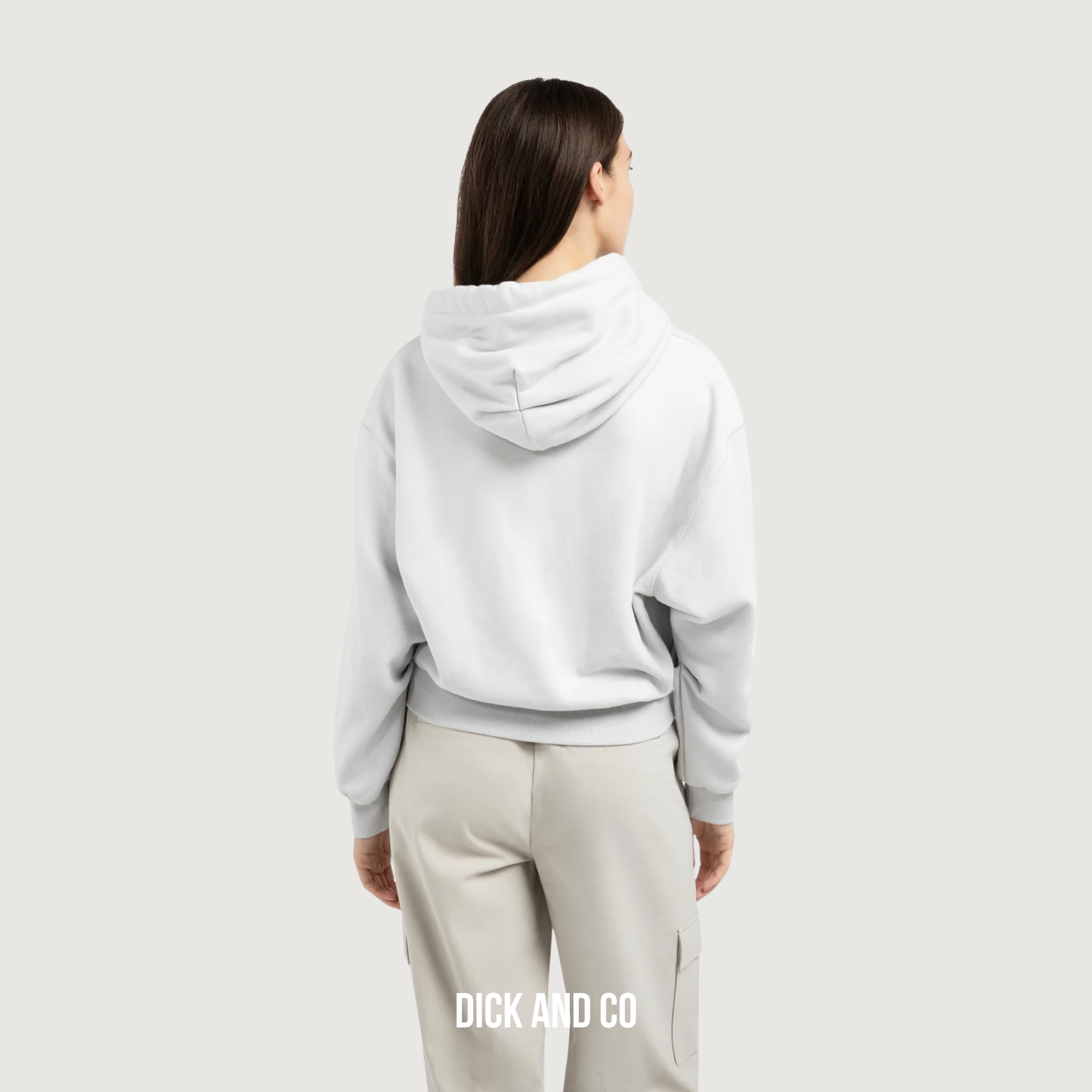 Hoodie met trekkoorden