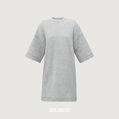 Jurk van sweatstof (01-609174-504)