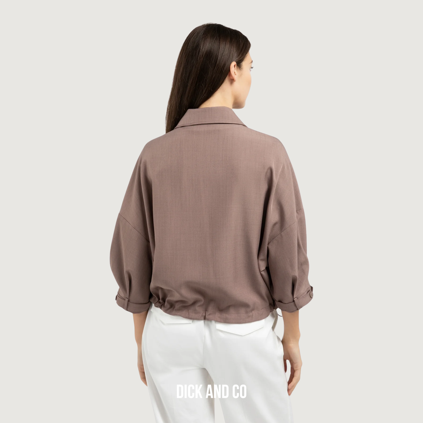 Blousejack met klepzakken