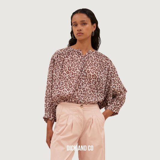 Lucy Cheetah Blouse