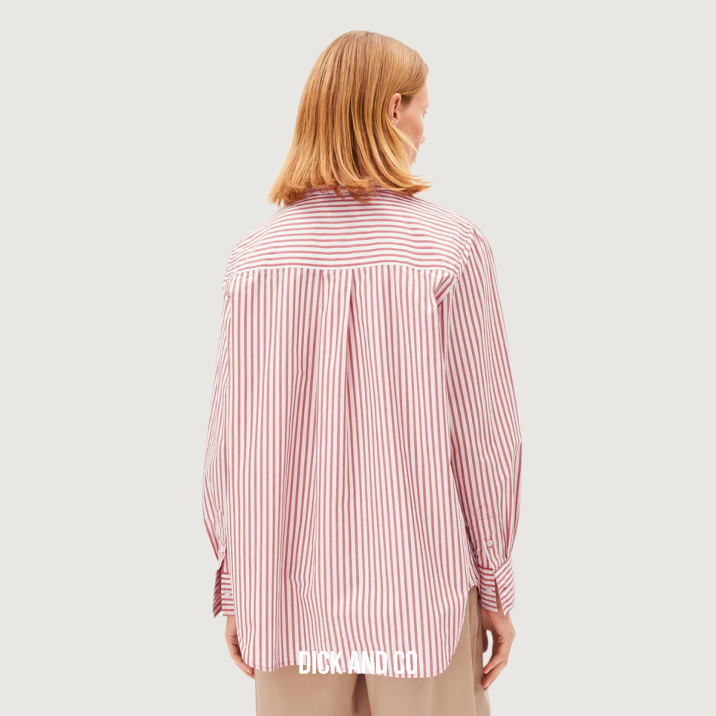Stripe Loose Shirt Blouse