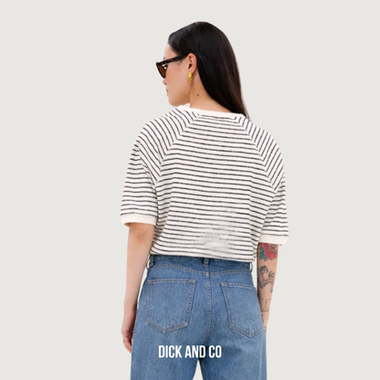 Neva Heavy Jersey Stripe top