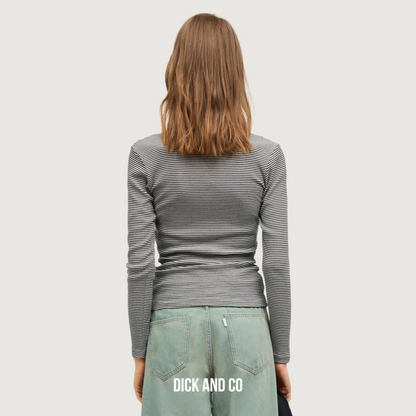 2X2 Cotton Stripe Tuba trui