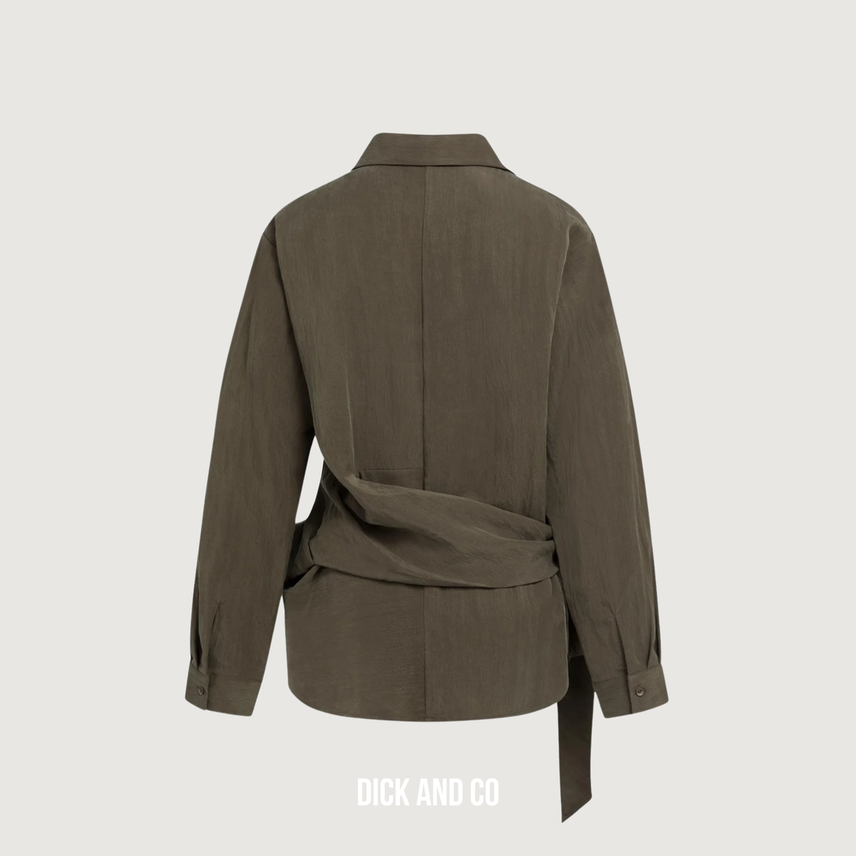 Blouse met knoopdetail