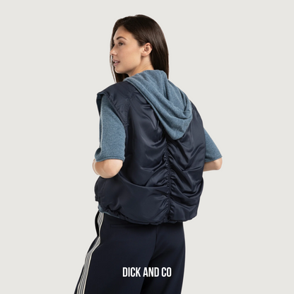 Omkeerbare gewatteerde bodywarmer (02-021005-508)