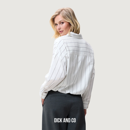 Blouse met tuck in effect (2504021600)