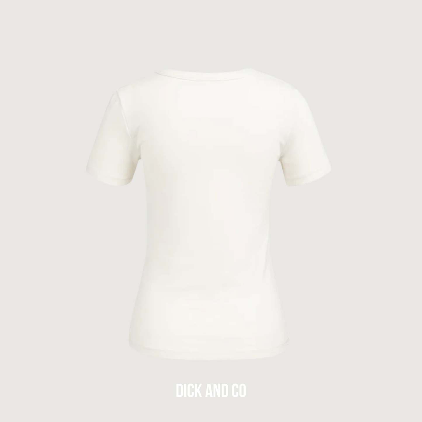 T-shirt met ronde hals