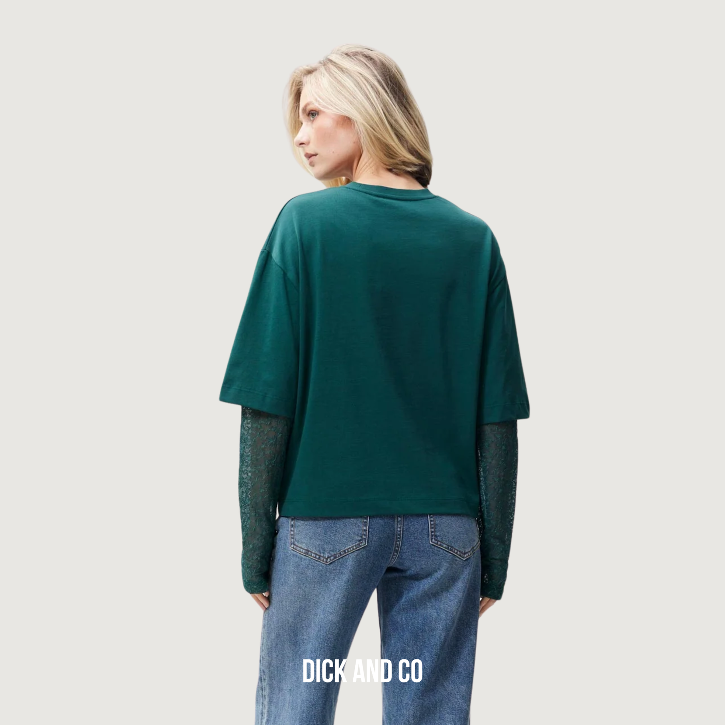 T-shirt met lange kanten mouw