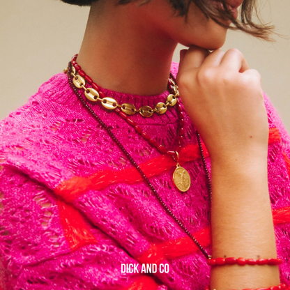 Roger Red Long ketting